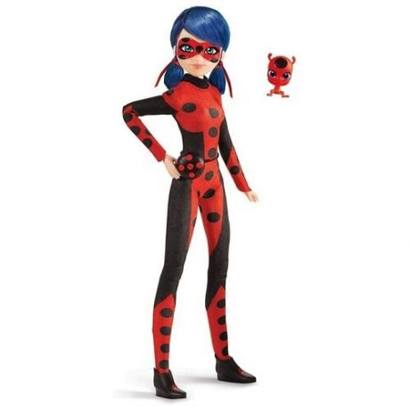 Кукла Miraculous LadyBug Леди Баг (27 см) красно-черный костюм