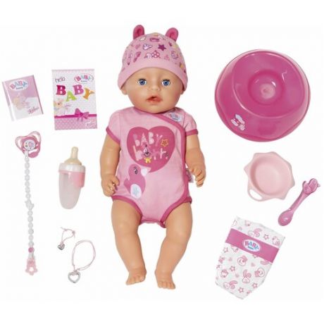 Интерактивная кукла Zapf Creation Baby Born 43 см 824-368