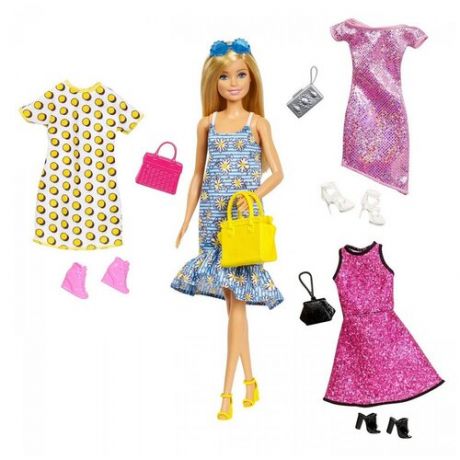 Barbie Кукла Barbie Мода с аксессуарами GDJ40