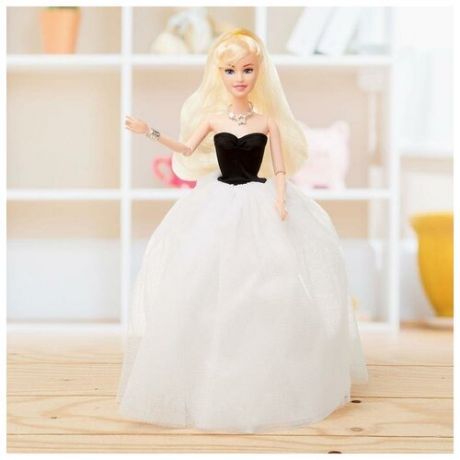 Кукла-модель шарнирная Катя в платье, микс