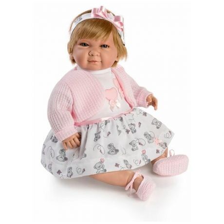 Кукла Berbesa мягконабивная 45см PAULA в пакете (4506K)