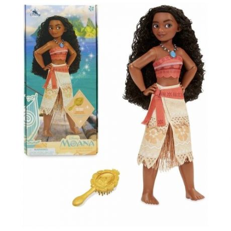 Классическая кукла Моана с расческой