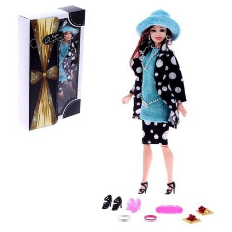 Кукла-модель шарнирная «Топ-модель» с аксессуарами, микс