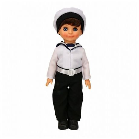 Кукла Весна Мальчик в костюме Моряка, 30 см, В3876