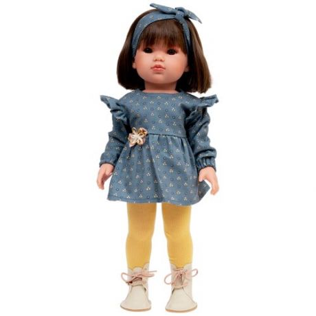 Кукла девочка Белла в синем, 45 см, винил