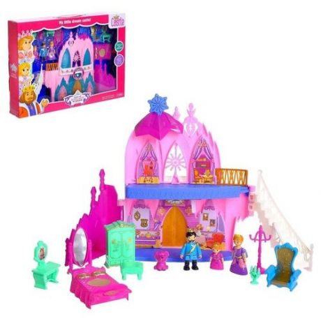 Замок для кукол «Волшебный замок», свет, звук, с фигурками и аксессуарами