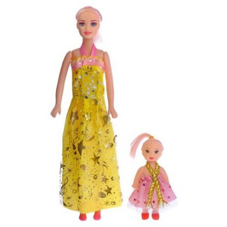 Кукла-модель «Каролина» с малышкой, микс