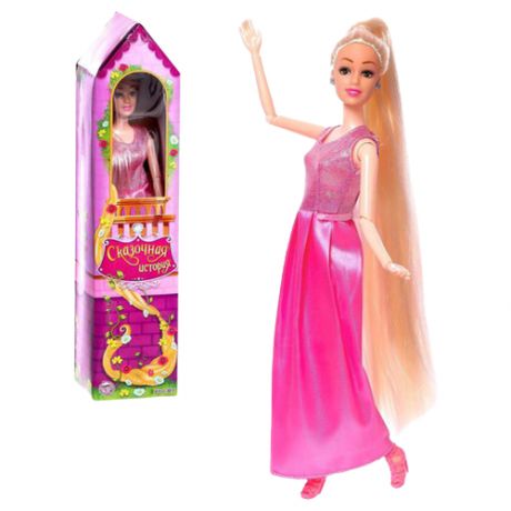 Кукла принцесса «Сказочная история» в платье, с длинными волосами