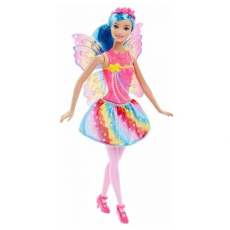 Кукла Barbie Фея Королевства радуги, 29 см, DHM56