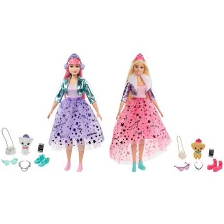 Кукла Barbie Princess Adventure Нарядная принцесса, 30 см, GML75 принцесса 2 вариант