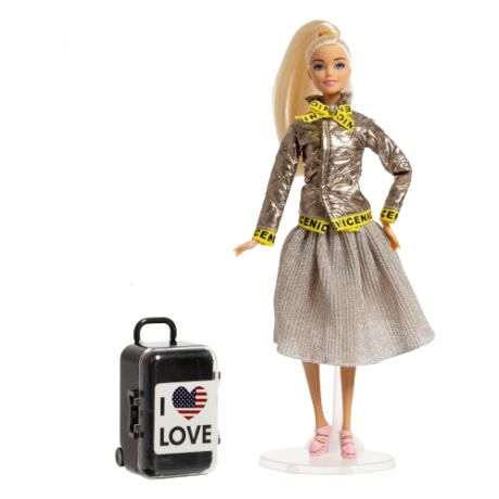 Кукла с чемоданом «Элис в Нью-Йорке», серия Вокруг света