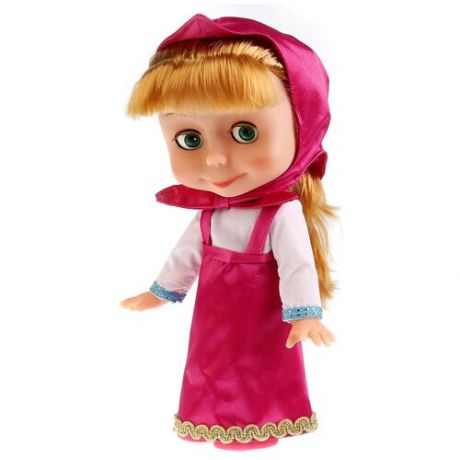 Интерактивная кукла Карапуз, Маша и Медведь, с набором зимней одежды, 25 см 83033CX