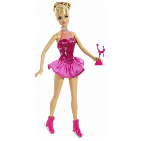 Кукла Barbie Я могу стать Фигуристка, 29 см, BDT26