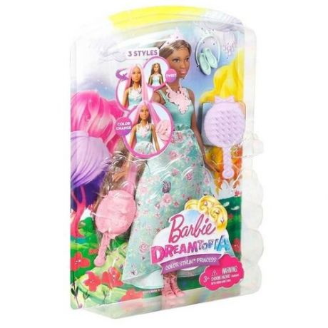 Кукла Barbie Принцесса с волшебными волосами DWH41 DWH43
