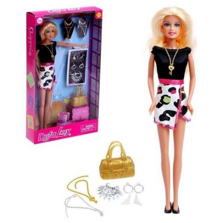 Кукла-модель «Эмили» в платье, с аксессуарами, микс