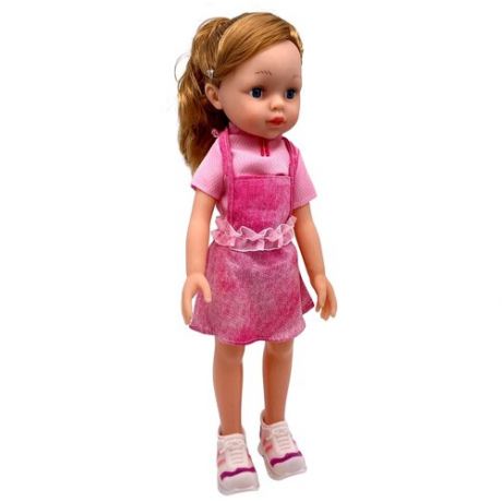 Кукла BLT для девочки звуковая принцесса модель русая в кедах