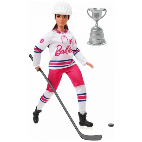 Barbie Кукла Barbie Зимние виды спорта Хоккеист, 29см, HFG74