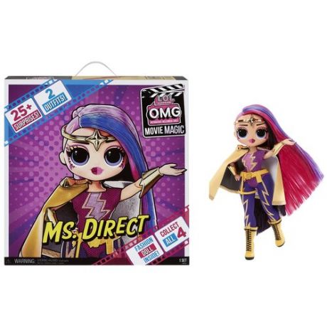 Кукла L.O.L. Surprise OMG Movie Magic Ms. Direct 25 см, 577904