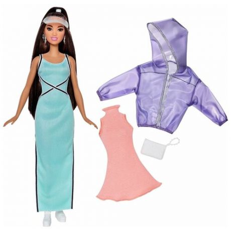 Кукла Barbie с дополнительным комплектом одежды, 29 см, FJF71