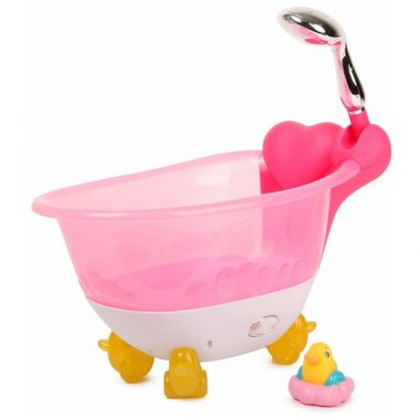 Интерактивная ванна Baby born Бэби Борн розовая