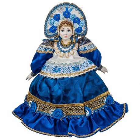 Кукла-грелка В традиционном платье Размер: 24,5*24,5*37 см Русская Кукла