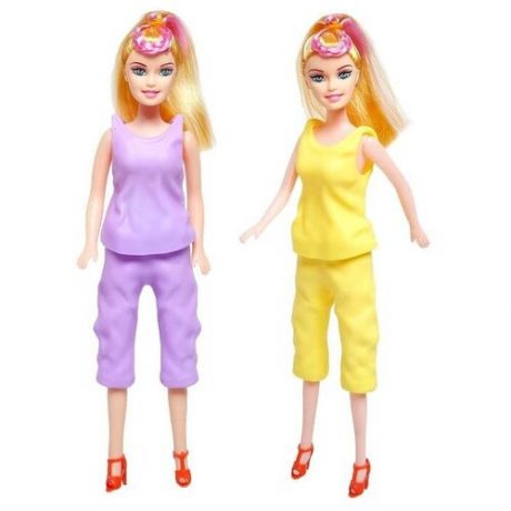 Кукла-модель Анна в пластиковом костюме, микс 5206347 .