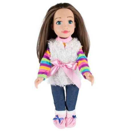 Коллекционная кукла Fancy Dolls "Полина", 45 см для причёсок