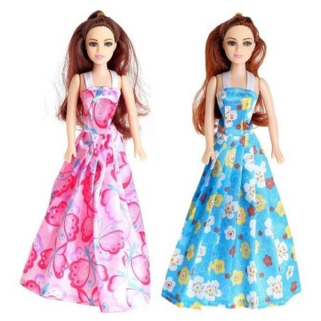 Кукла-модель Рита в платье, микс 5068607 .