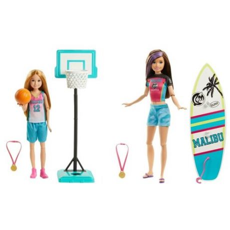 Кукла Barbie Спортивные сестренки, 28 см, GHK34 баскетбол