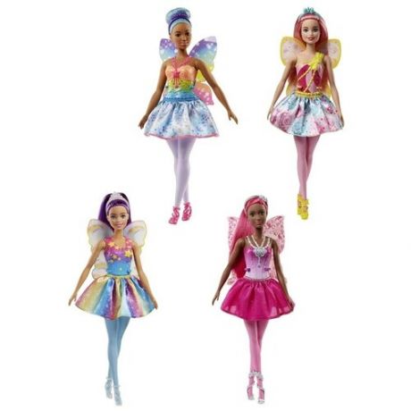 Кукла Barbie Волшебная фея, FJC84 голубые волосы