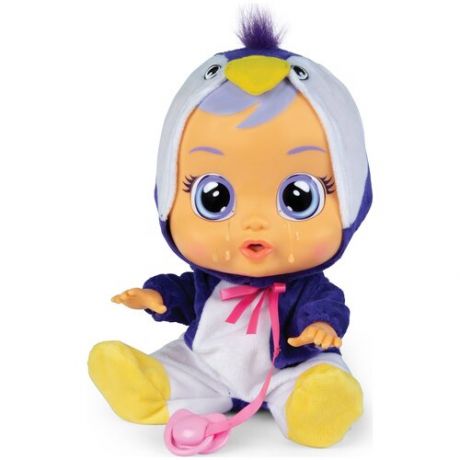 Пупс IMC toys Cry Babies Плачущий младенец Pingui, 31 см, 90187