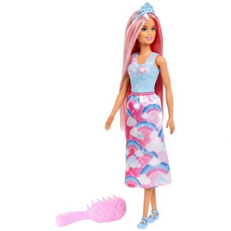 Кукла Barbie Принцесса с прекрасными волосами, 30 см, FXR94