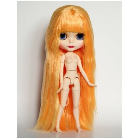 Blythe Blythe Кукла Блайз (Blythe) без одежды - глянцевое лицо с длинными морковного цвета волосами