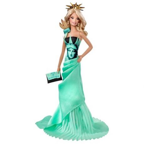 Кукла Barbie Статуя Свободы, 29 см, T3772