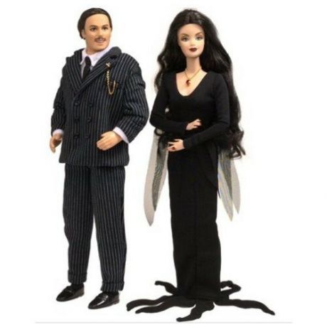 Набор кукол Barbie Барби и Кен Семейка Аддамс, 29 см, 27276