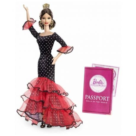 Кукла Barbie Куклы мира Испания, X8421