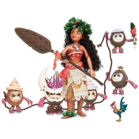 Набор кукол Disney Moana and Hei Hei Doll Set - Disney Designer Fairytale Collection - Limited Edition (Дисней Моана и Хэй Хэй Лимитированная серия)