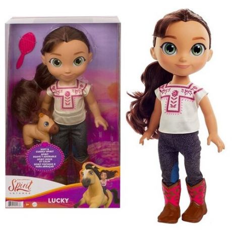 Кукла Lucky Baby мульт Disney Spirit с питомцем 35 см