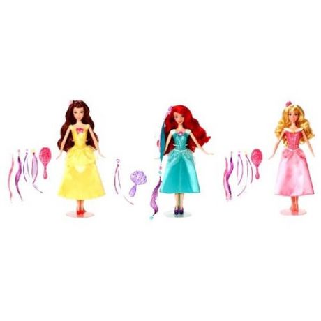 Кукла Disney Princess Модные прически - Бэлль с аксессуарами