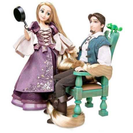 Набор кукол Disney Rapunzel and Flynn Doll Set - Disney Designer Fairytale Collection - Limited Edition (Дисней Рапунцель и Флинн Лимитированная серия)