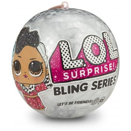 554790 Новогодний шар LOL Surprise Bling Series