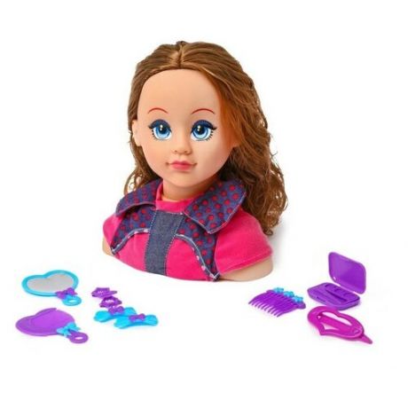 Кукла-манекен для соз причёсок Карина с аксессуарами 2829733 .