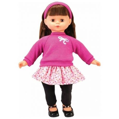 Катя мягконабивная кукла ростом 50 см в свитере, юбке и лосинах от 3 лет