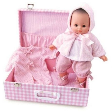 Кукла Petitcollin My Baby Love в чемодане, 36 см, 623613