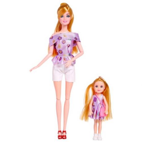 Кукла-модель с дочкой Family Look "Будь в тренде"