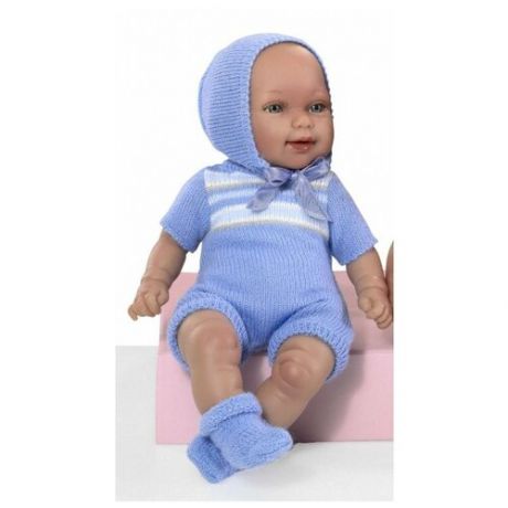 Кукла Vestida de Azul Mico in Blue Hooded Overall (Вестида де Азул Мико в голубом комбинезоне с капюшоном)
