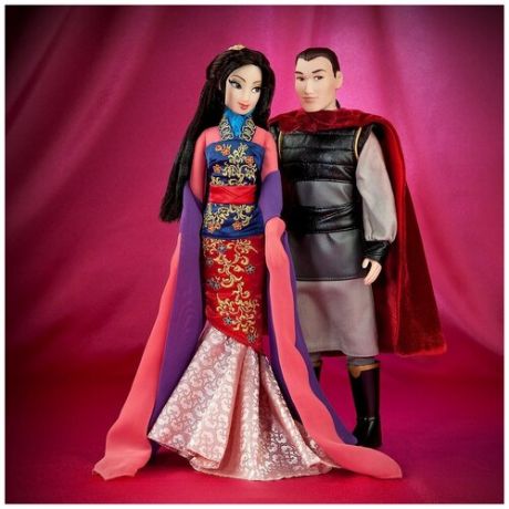 Набор кукол Disney Mulan and Li Shang Doll Set (Набор кукол Дисней Мулан и Ли Шанг)
