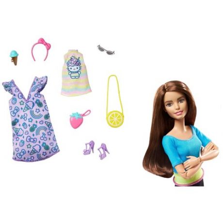 Одежда для куклы Barbie Hello Kitty & Friends