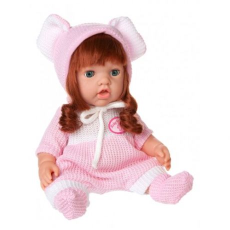 Пупс-кукла "Baby Ardana", в розовом комбинезончике, в наборе с аксессуарами, в коробке, 30см