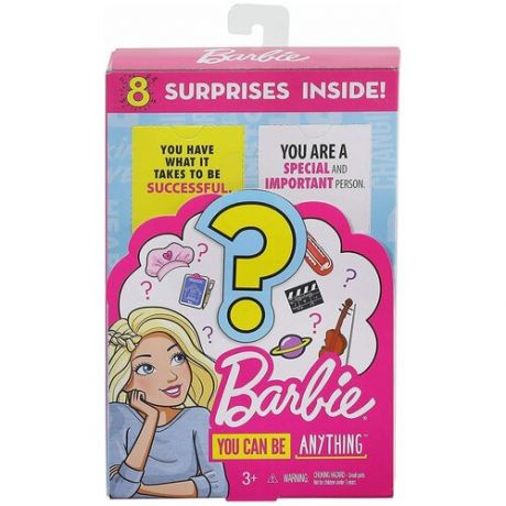 Аксессуары для куклы Барби Barbie, сюрприз-загадка